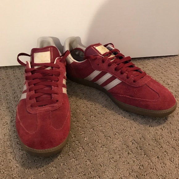 dark red adidas